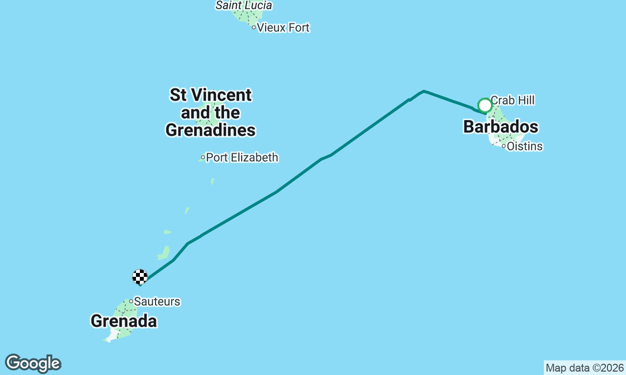 Voyage map