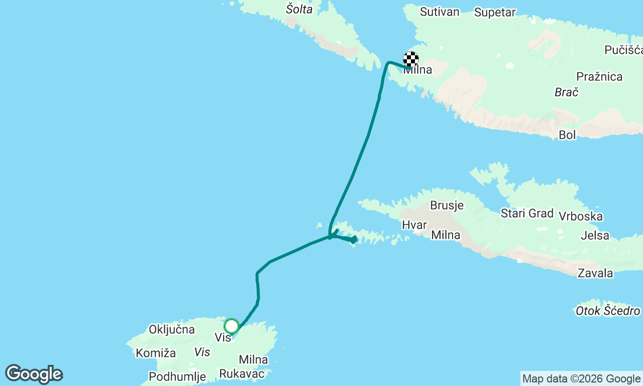 Voyage map