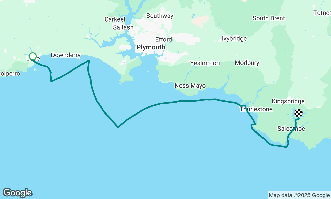 Looe to Frogmore Creek, Salcombe