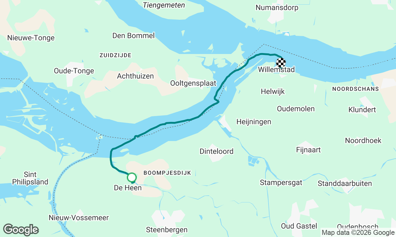 Voyage map