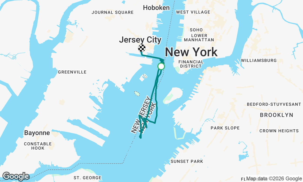Voyage map