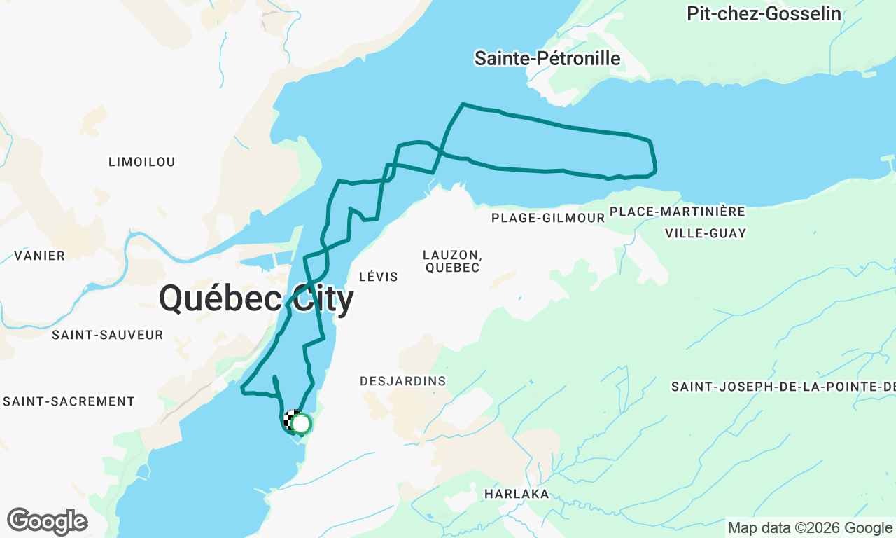Sortie marée basse vers IO
