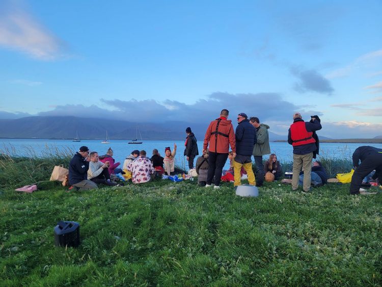 Voyage photo from Grillað í Viðey