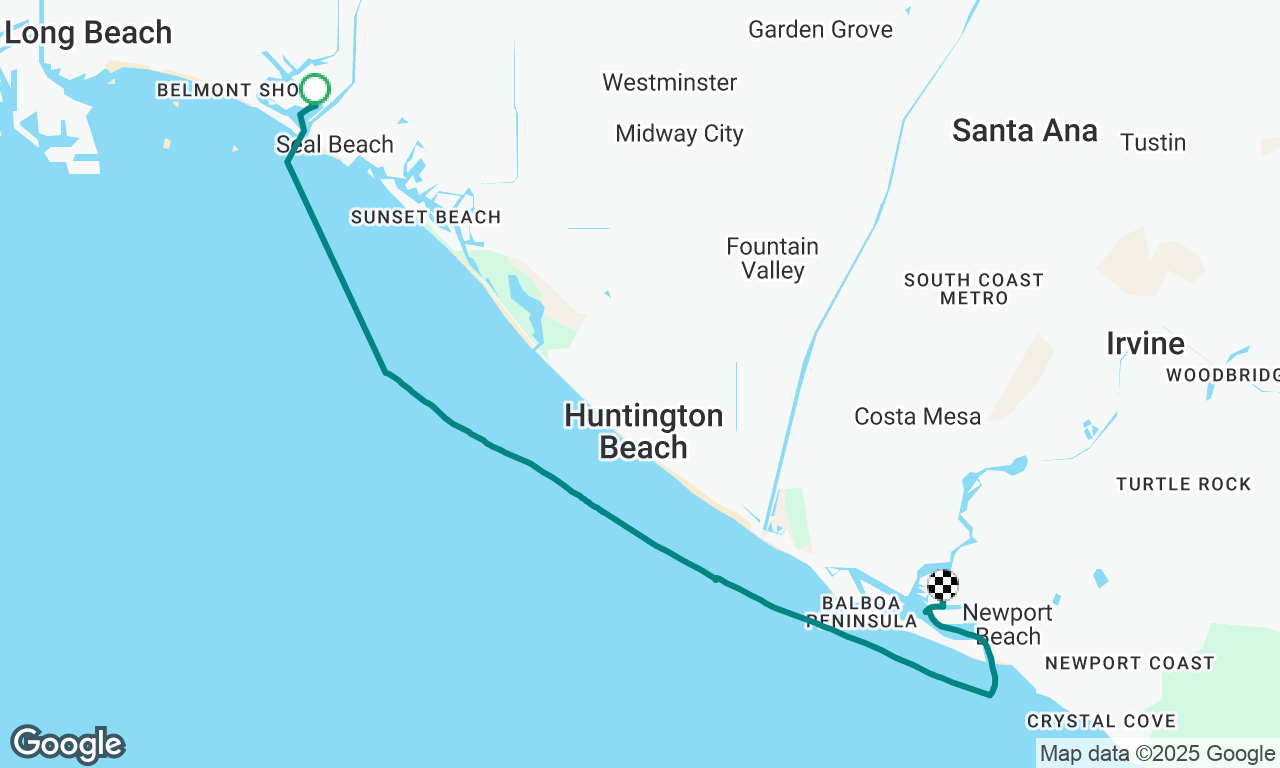 Alamitos Bay to Newport
