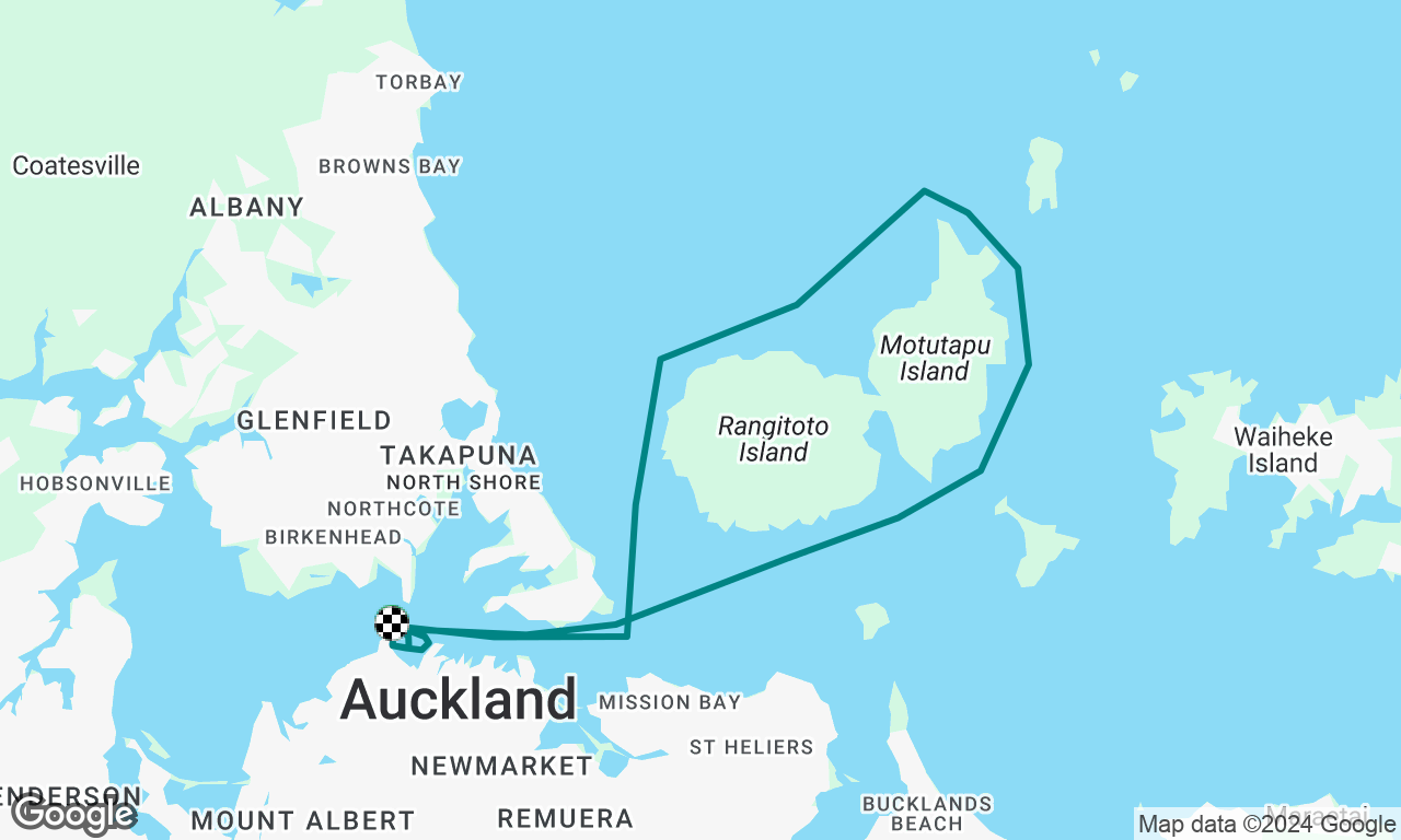 Round Rangitoto race