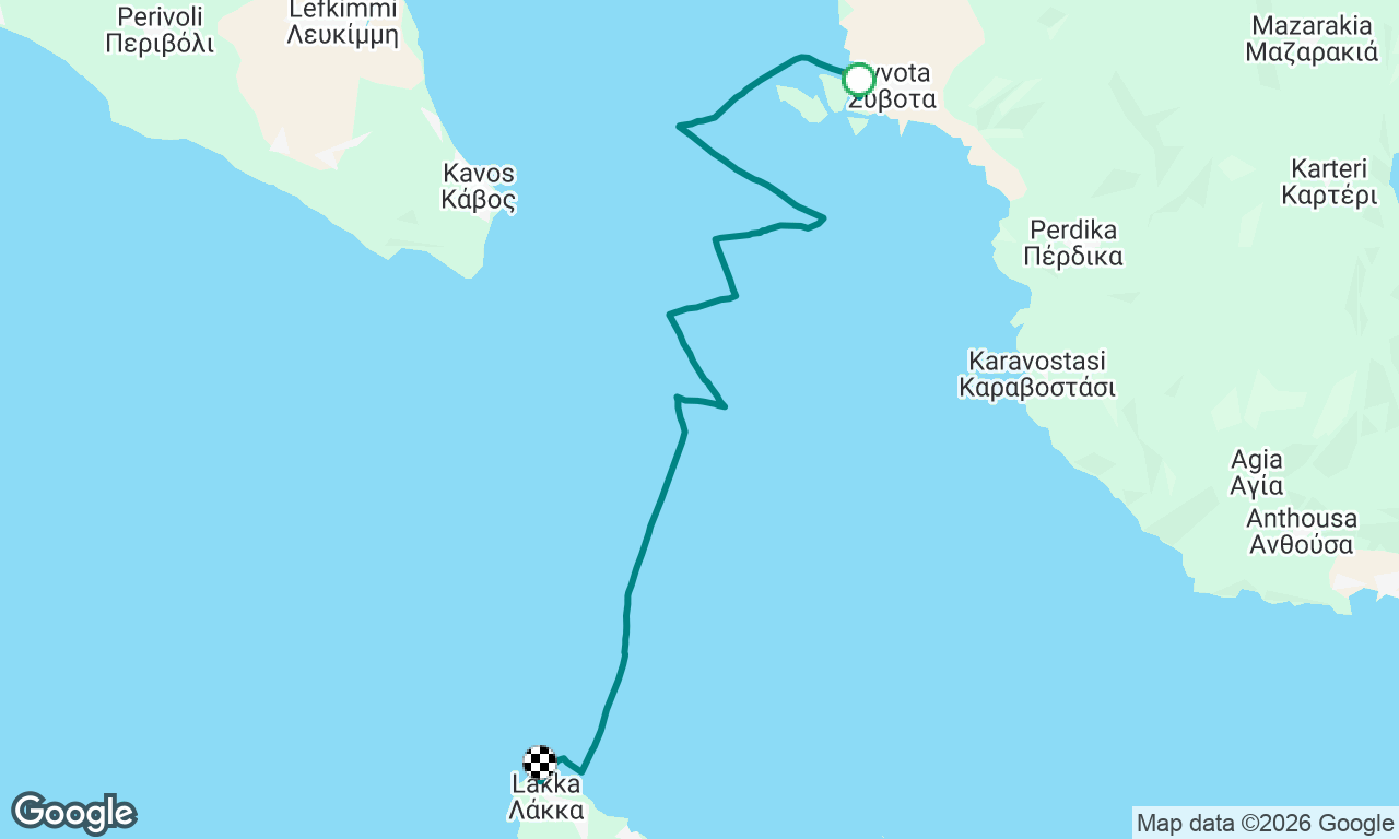 Voyage map