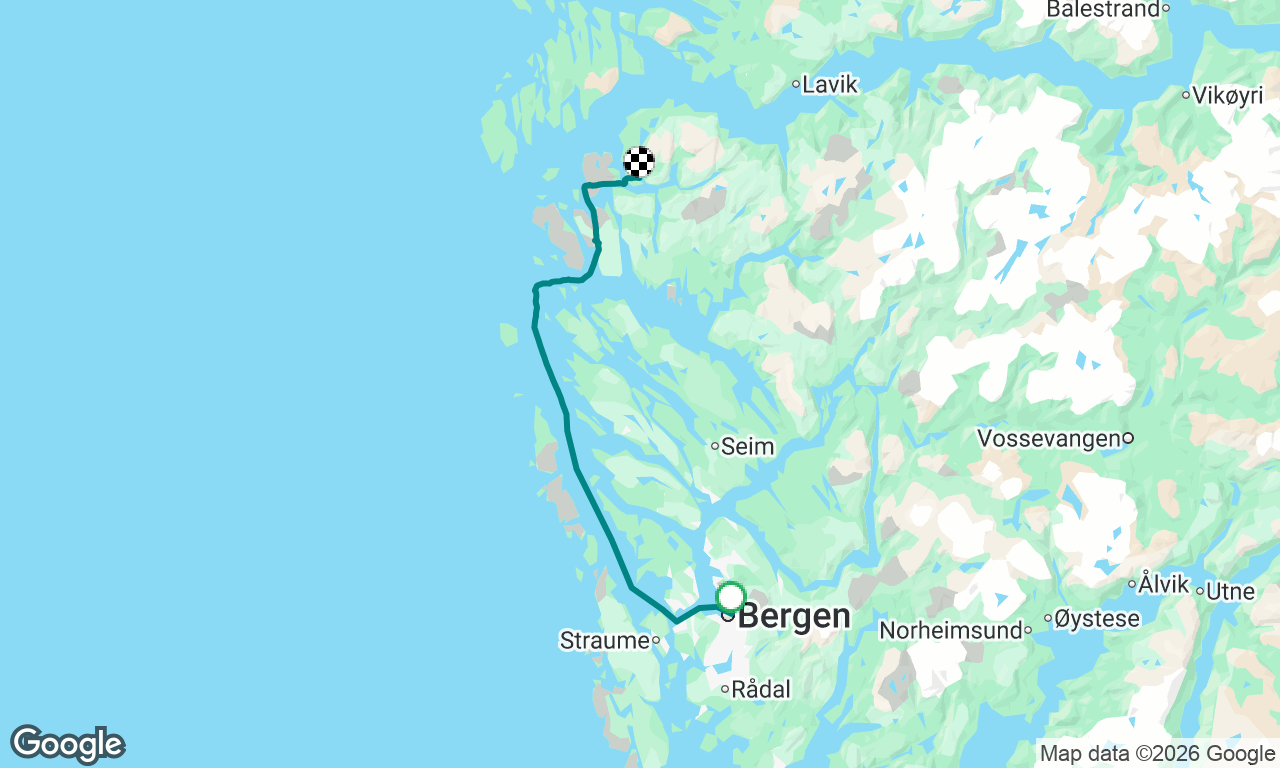 Voyage map