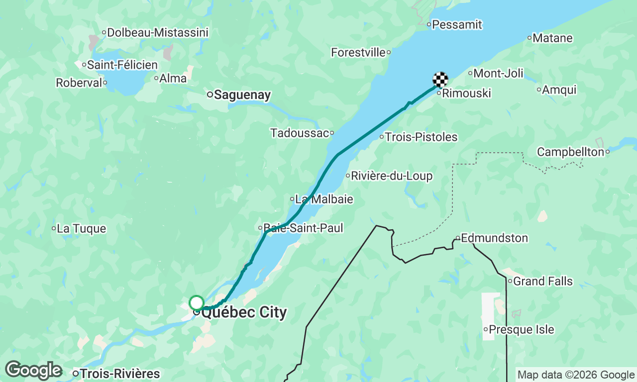 Équinoxe -  Convoyage - Québec-Rimouski 