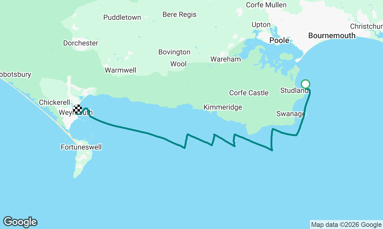 Studland to Weymouth