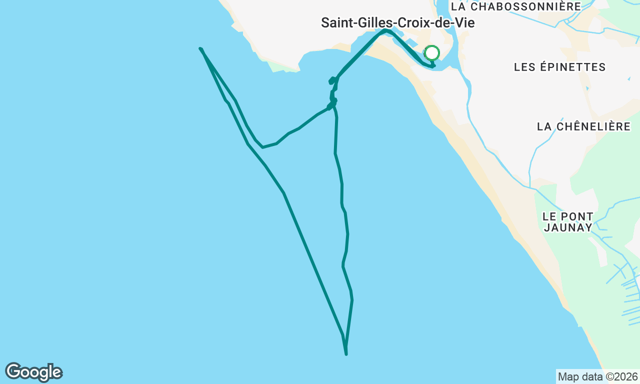 Voyage map