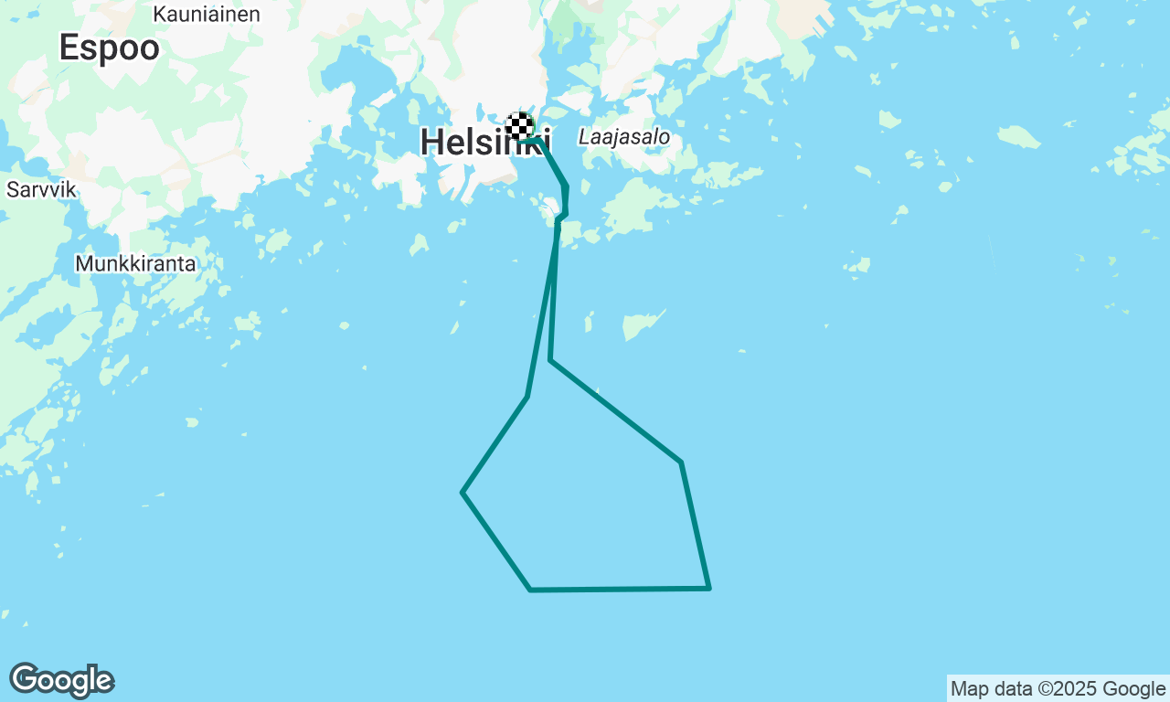 Voyage map