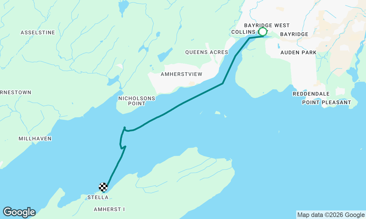 Voyage map
