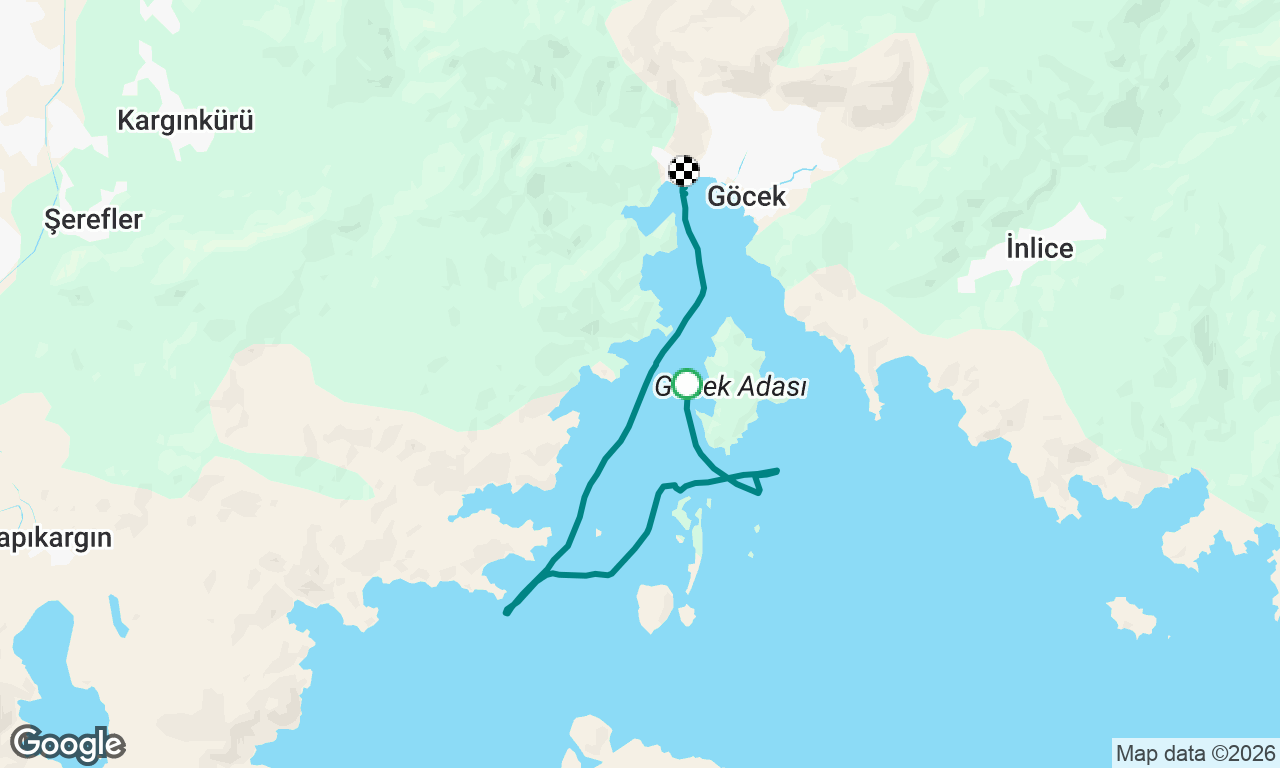 Voyage map