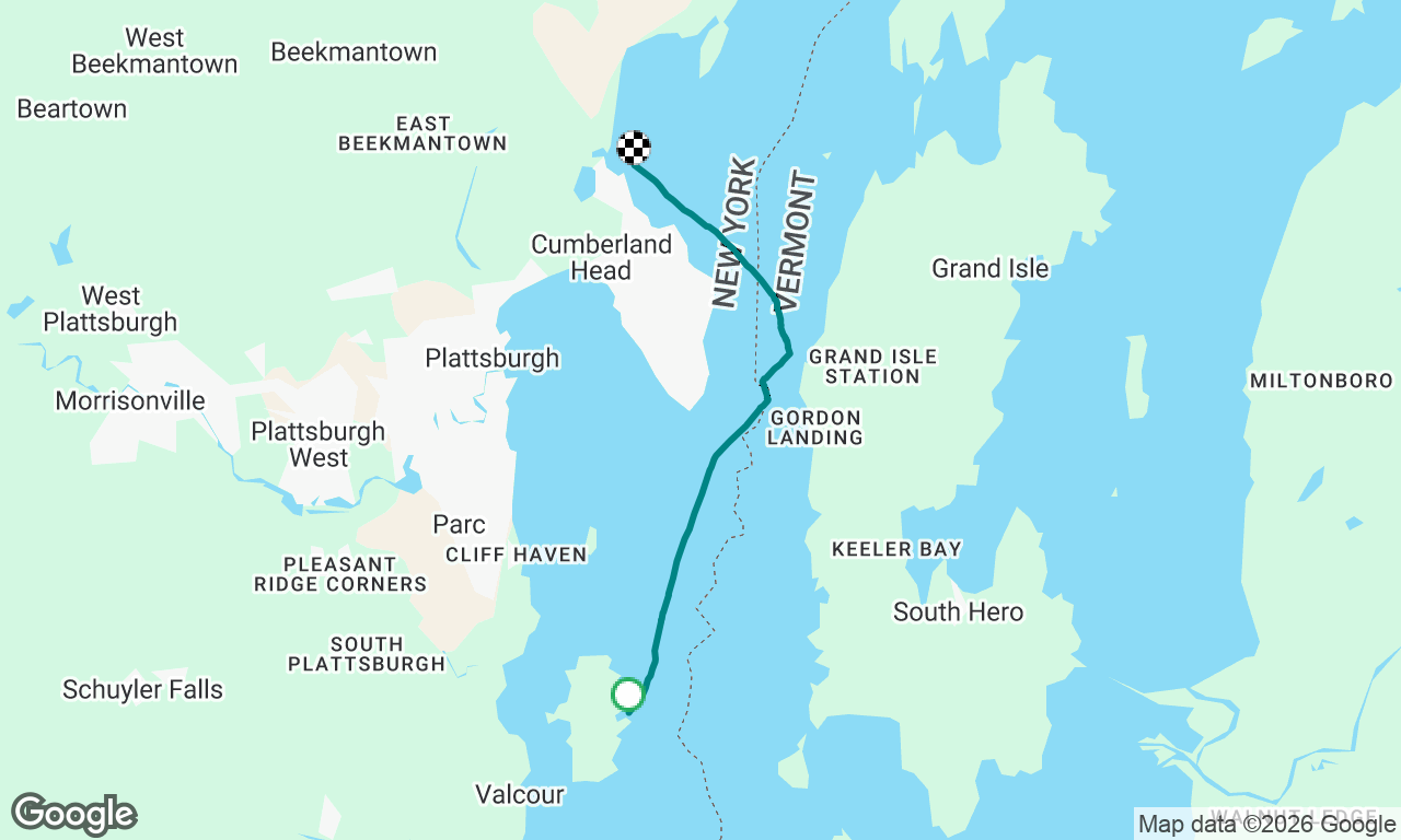 Voyage map