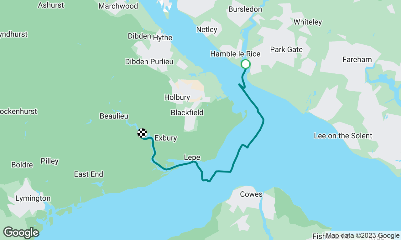 Solent 2023 Hamble to Buckler’s Hard