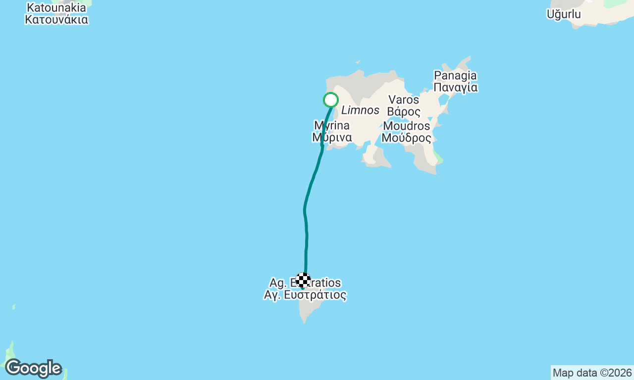 Voyage map