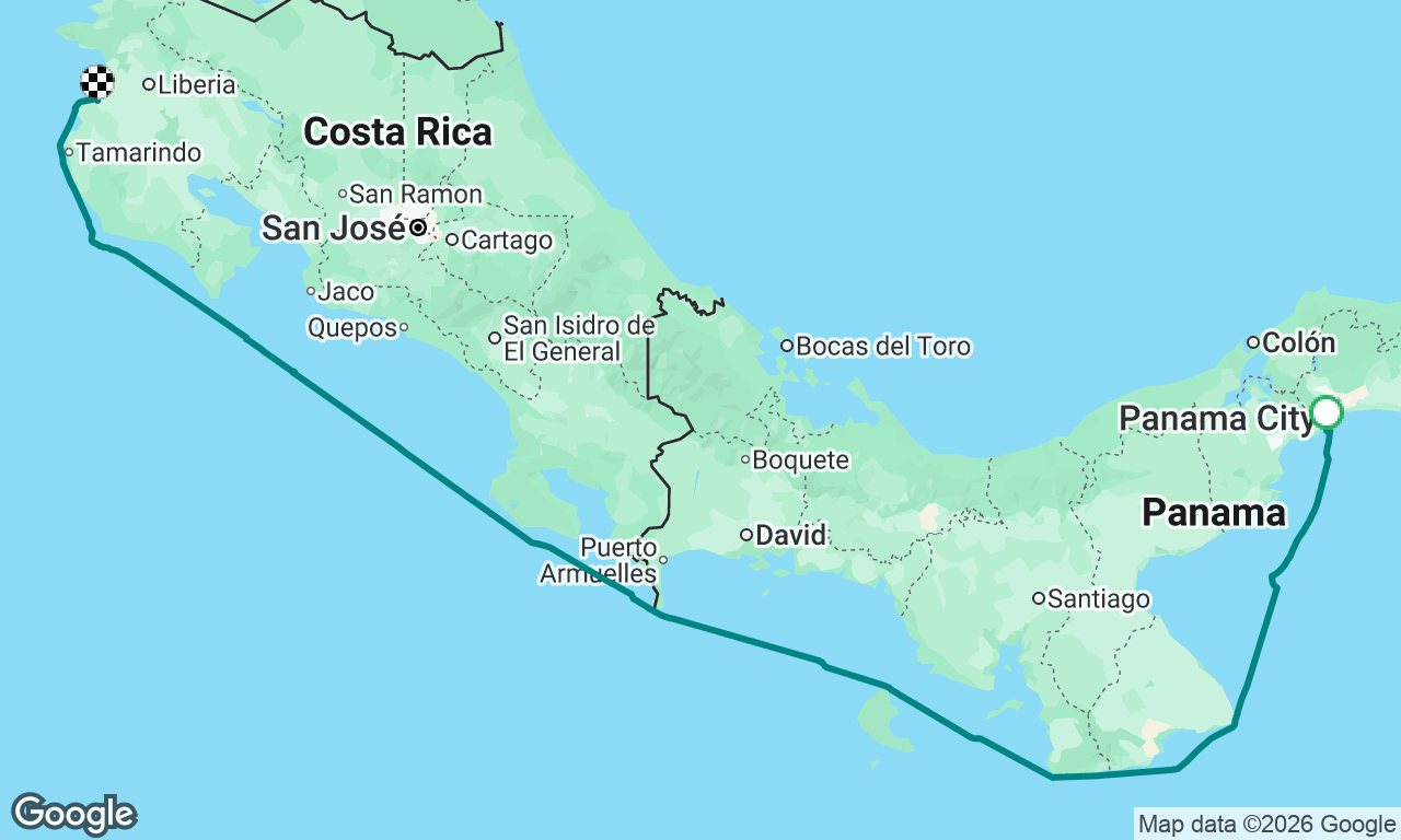 Voyage map
