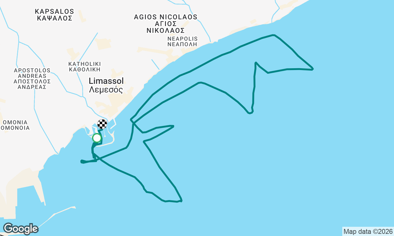 Voyage map