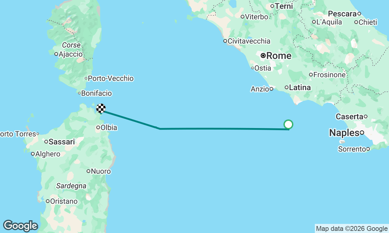 Voyage map