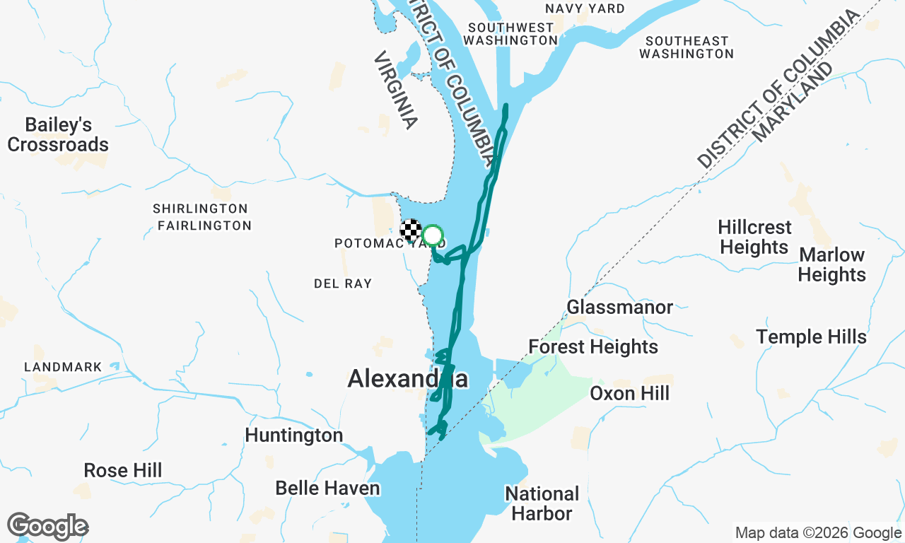 Escorting Kalmar Nyckel on the Potomac