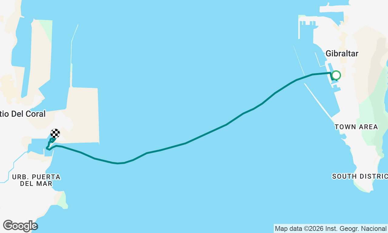 Gibraltar to Algeciras 