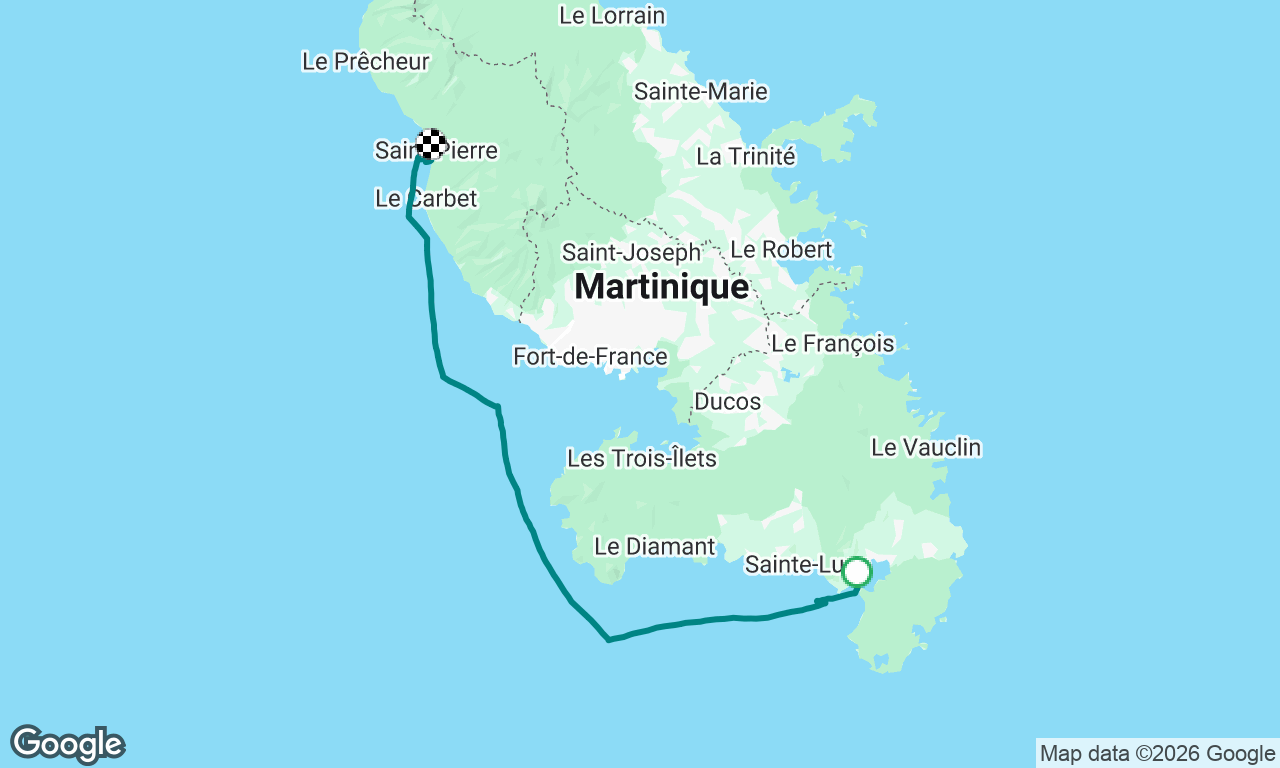 Voyage map
