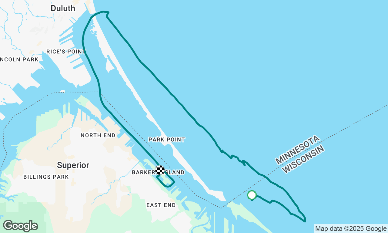 Circumnavigation of Park Point