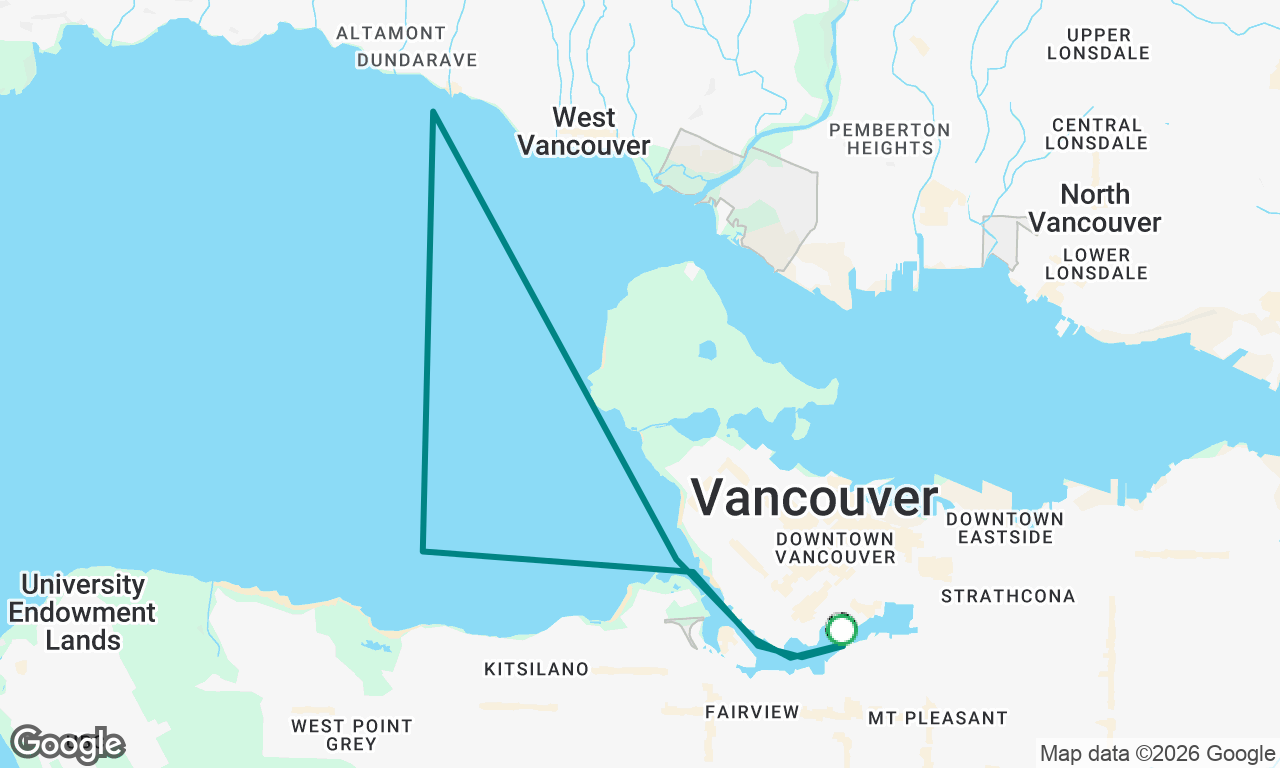 Voyage map