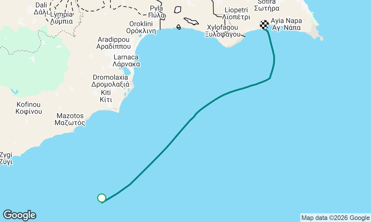 Voyage map