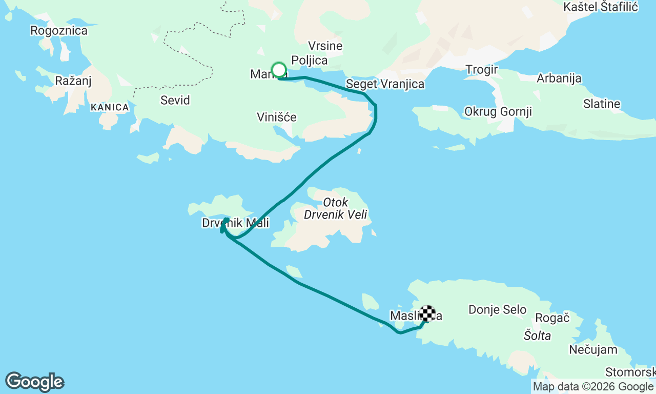 Marina to Sesula Bay