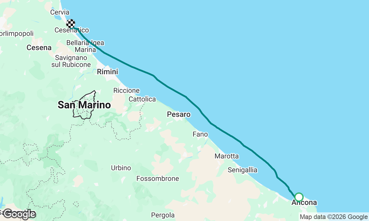 Voyage map