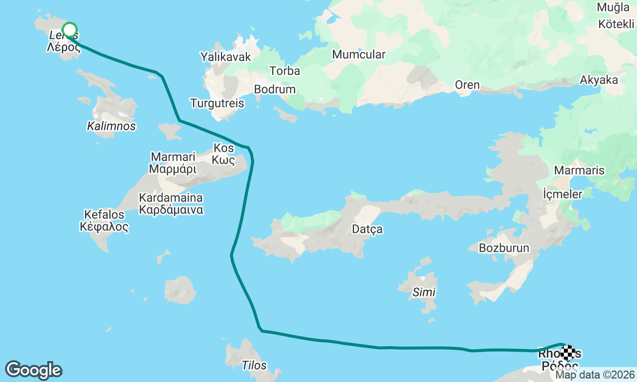 Mytilene to El Gouna - Leg 2