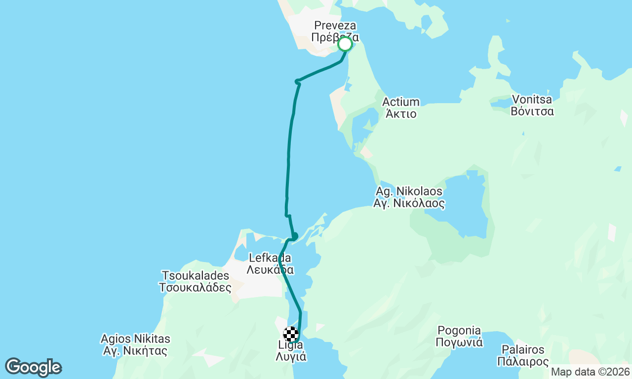 Voyage map
