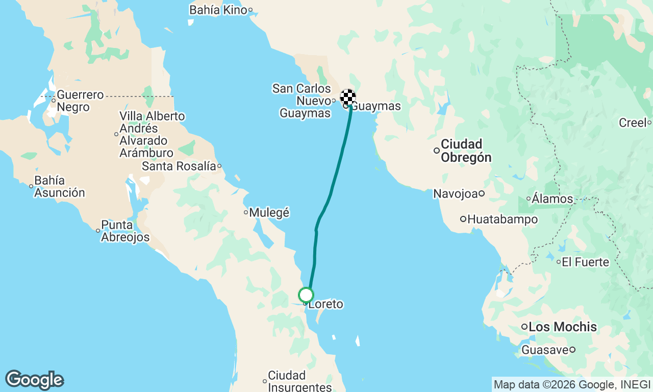 Voyage map