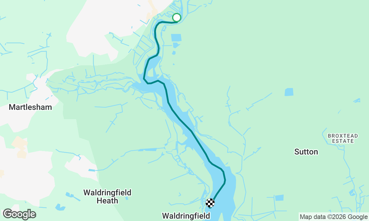 Voyage map