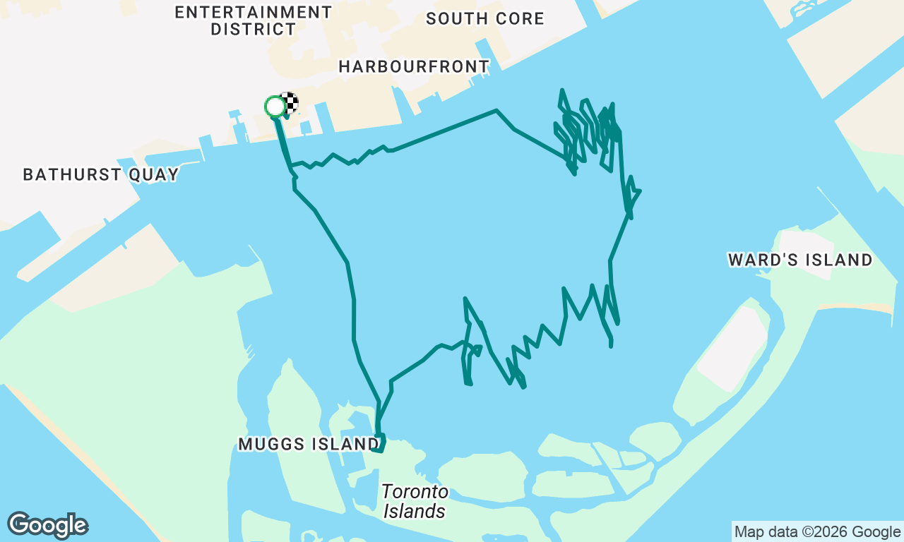 Voyage map
