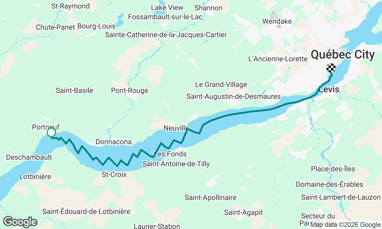 Voyage map