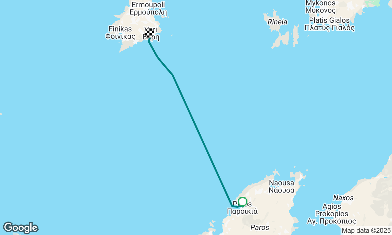 Paros to Syros