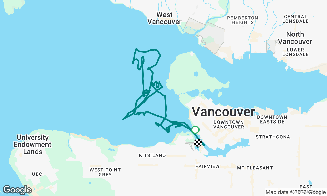 Voyage map