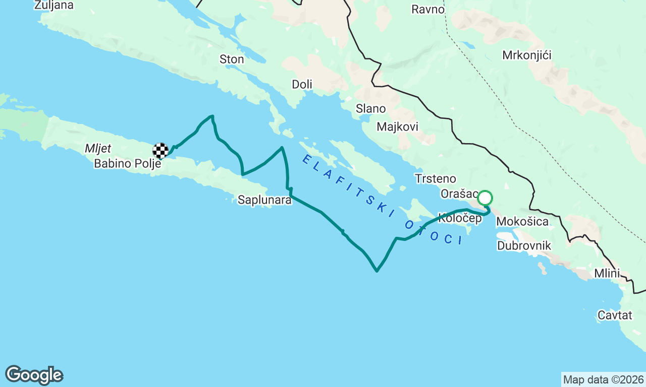 Voyage map