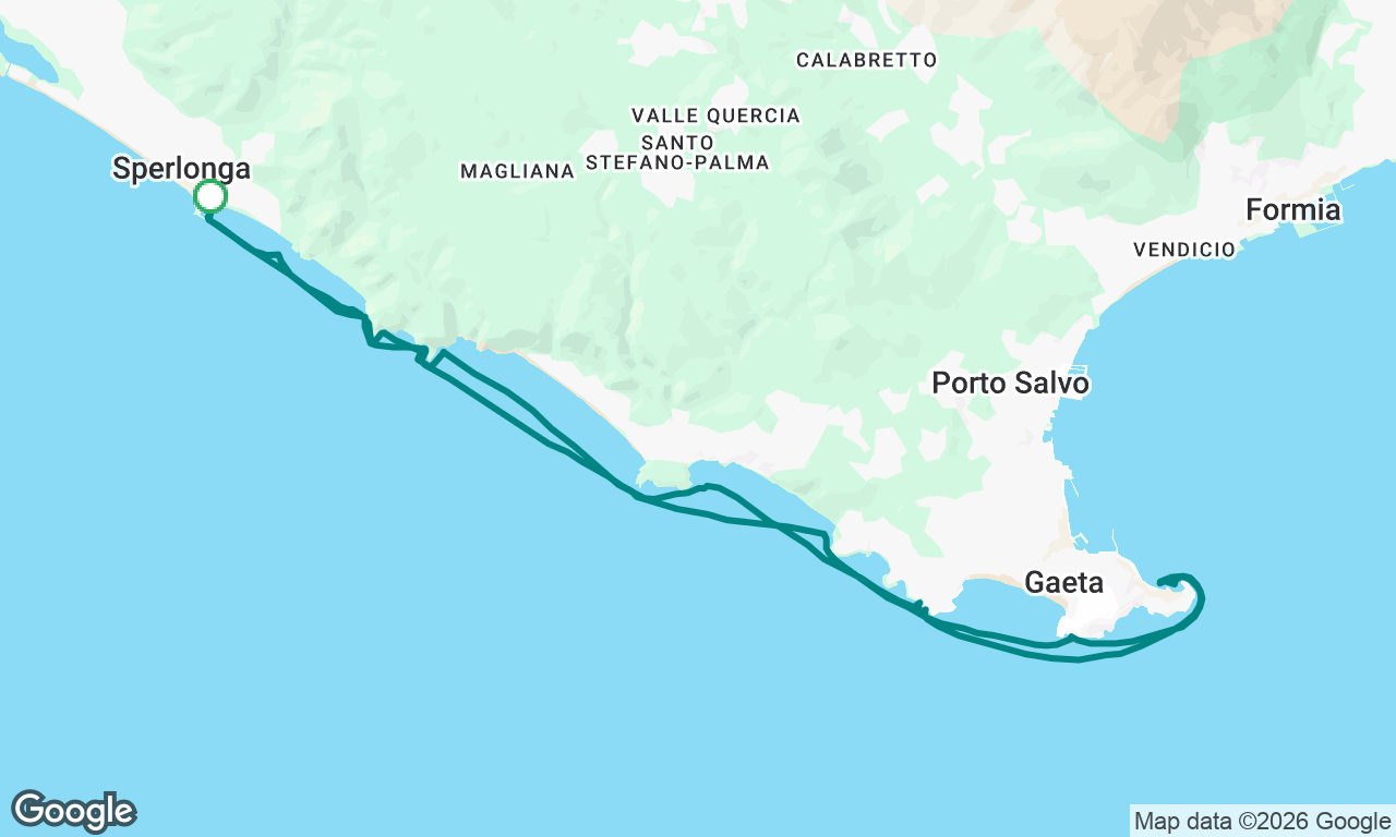 Voyage map