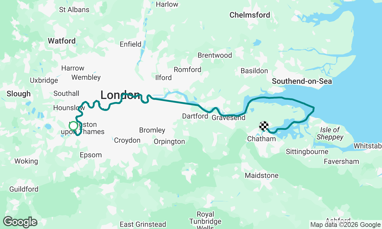 Voyage map