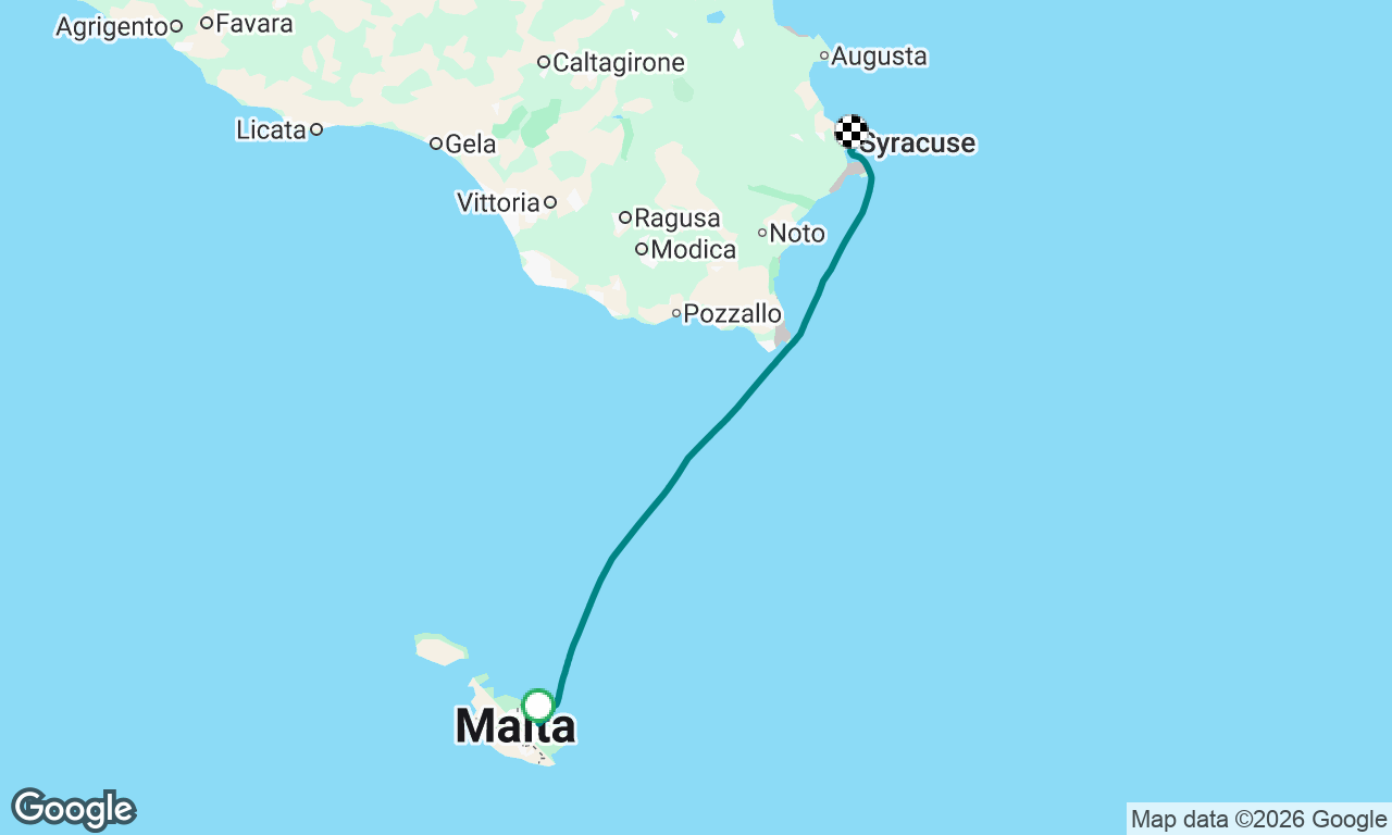 Malta to Sicily