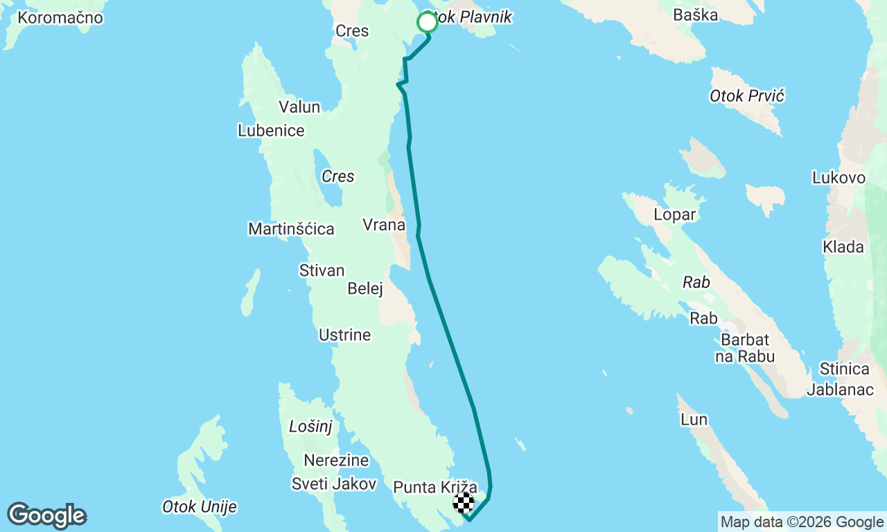 Voyage map