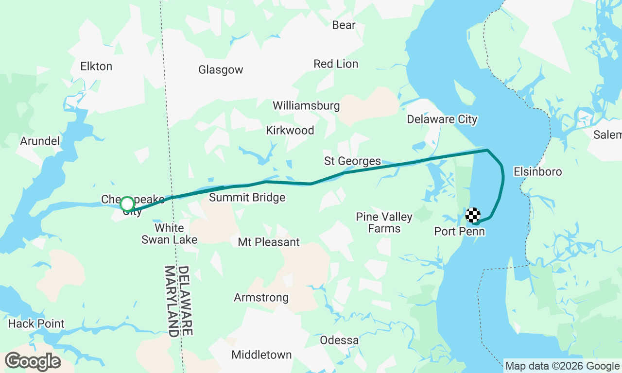 Chesapeake City to Reedy Island 
