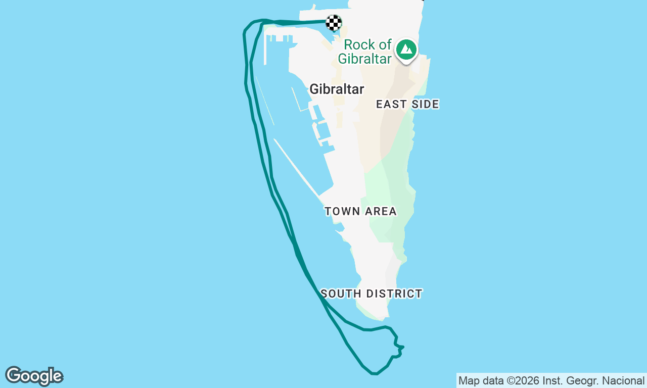 Voyage map
