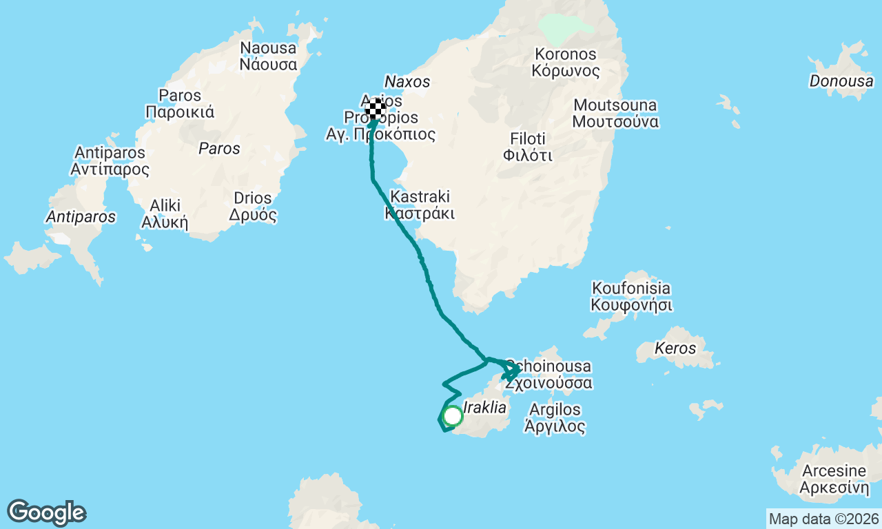 Voyage map