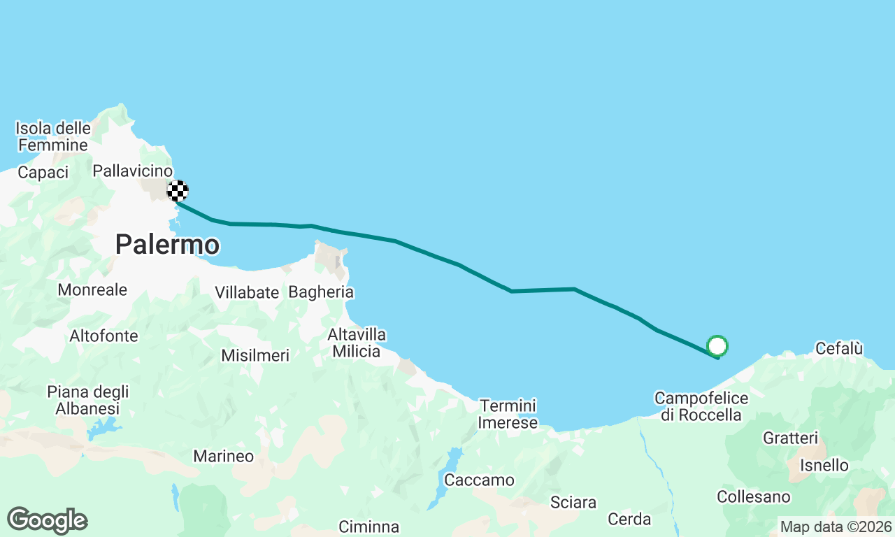 Voyage map