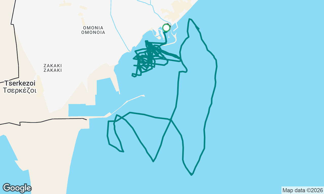 Voyage map