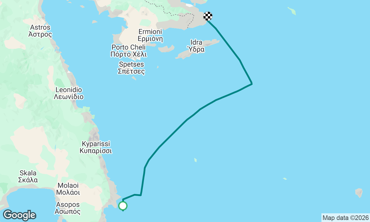 Voyage map